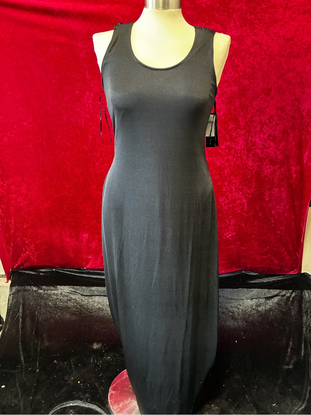Banana Republic Black Sleeveless Maxi Dress